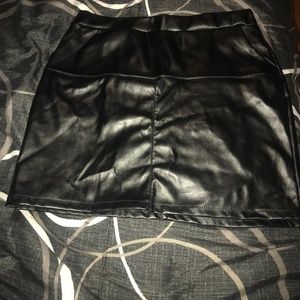 Leather Skirt